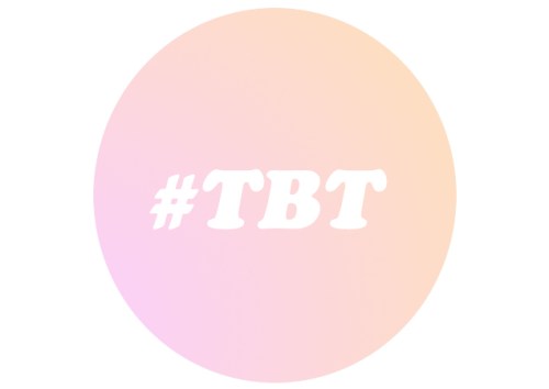#TBT